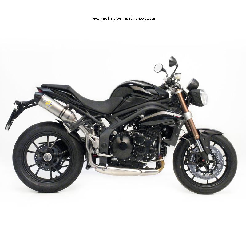 echappement moto TRIUMPH Speed triple 1050 2011 LEOVINCE LV ONE FD-8512_1